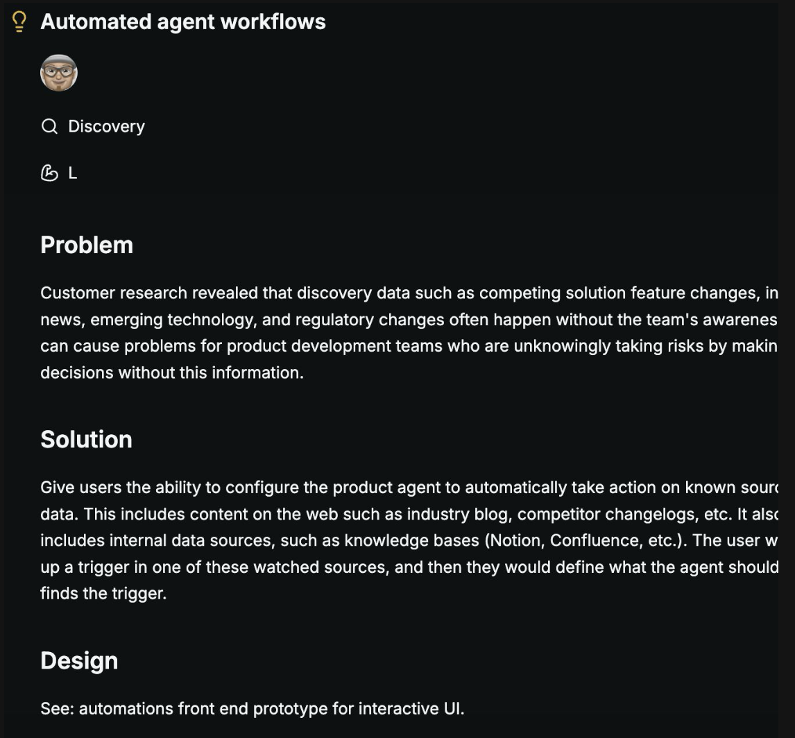 Ideas shouldn't die in a backlog